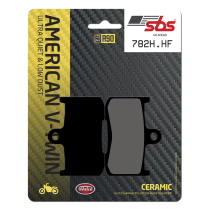 Plaquettes de frein Céramiques SBS - 782H.HF