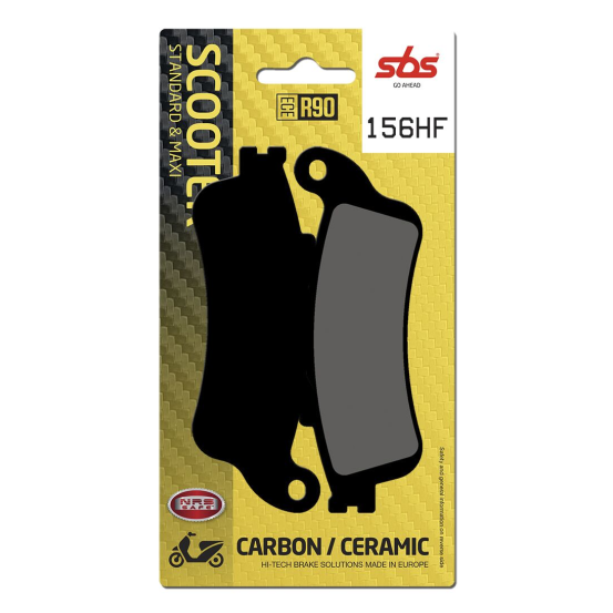 Plaquettes de frein Céramiques SBS - 156HF