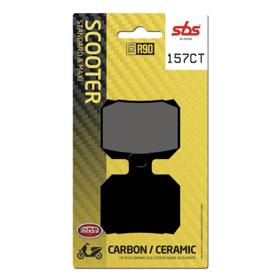 Plaquettes de frein Carbone - Céramique SBS - 157CT