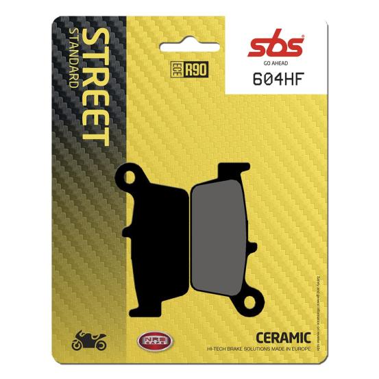 Plaquettes de frein Céramiques SBS - 604HF