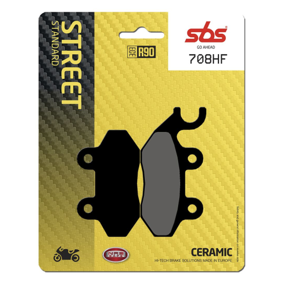 Plaquettes de frein Céramiques SBS - 708HF