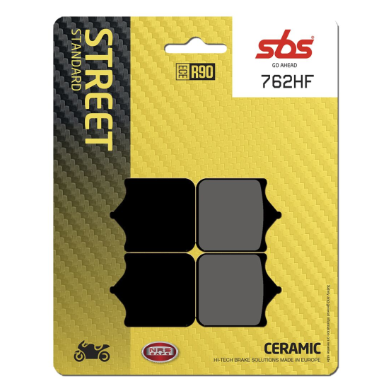 Plaquettes de frein Céramiques SBS - 762HF