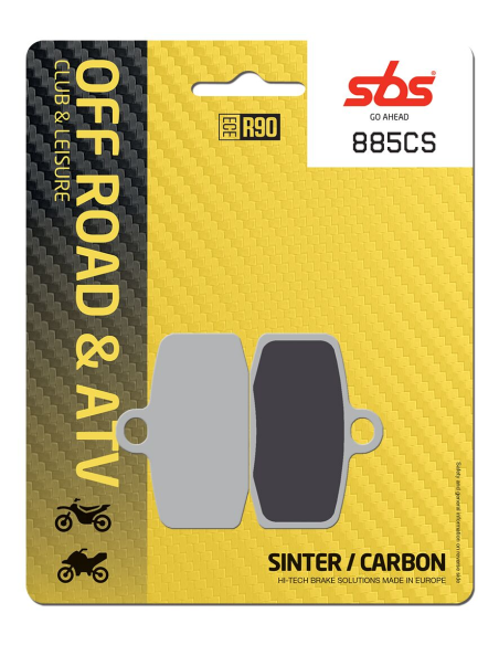 Plaquettes de frein Sinter-Carbone SBS - 885CS