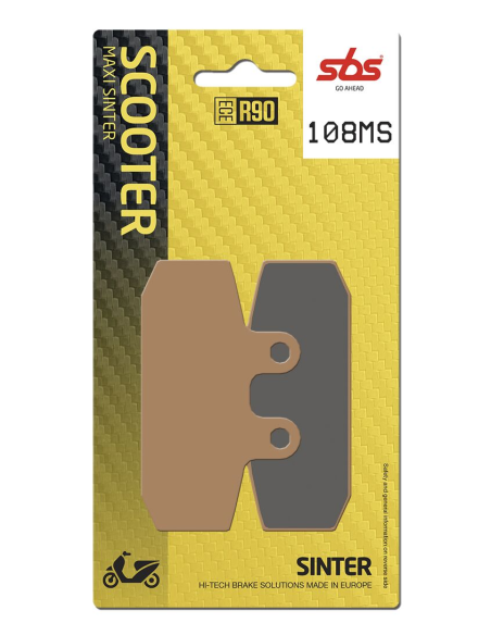 Plaquettes de frein Céramiques SBS - 108HF