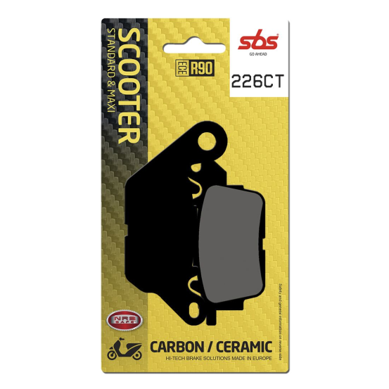 Plaquettes de frein Carbone - Céramique SBS - 226CT