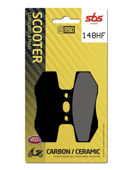 Plaquettes de frein Céramiques SBS - 148HF
