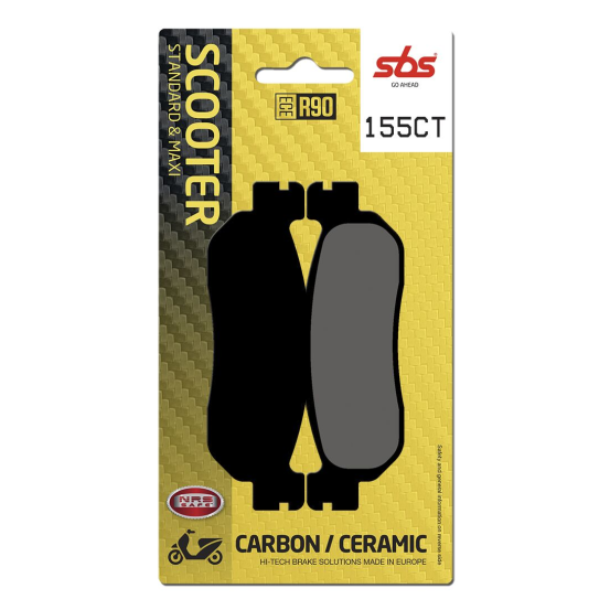 Plaquettes de frein Carbone - Céramique SBS - 155CT