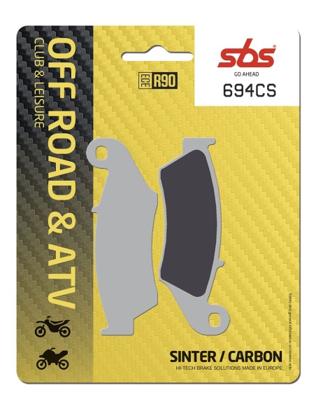 Plaquettes de frein Sinter-Carbone SBS - 694CS