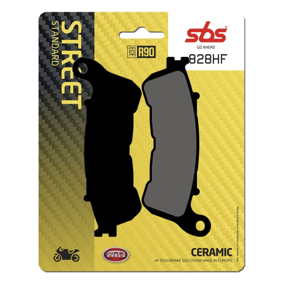 Plaquettes de frein Céramiques SBS - 828HF