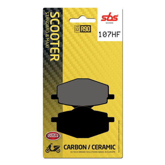 Plaquettes de frein Céramiques SBS - 107HF
