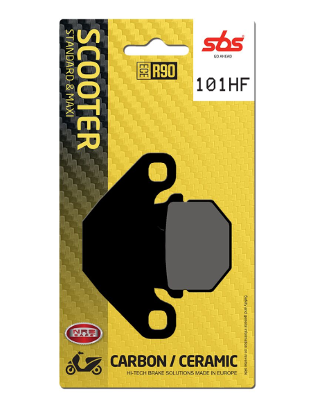 Plaquettes de frein Céramiques SBS - 101HF