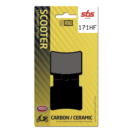 Plaquettes de frein Céramiques SBS - 171HF