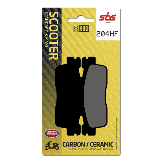 Plaquettes de frein Céramiques SBS - 204HF