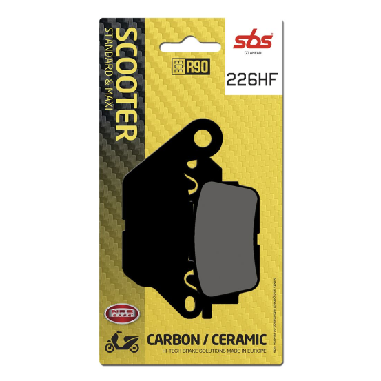 Plaquettes de frein Céramiques SBS - 226HF