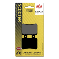Plaquettes de frein Céramiques SBS - 167HF