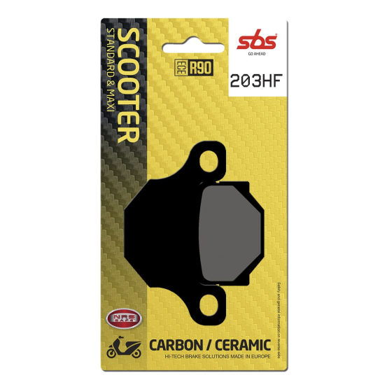 Plaquettes de frein Céramiques SBS - 203HF