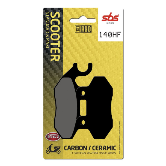 Plaquettes de frein Céramiques SBS - 140HF