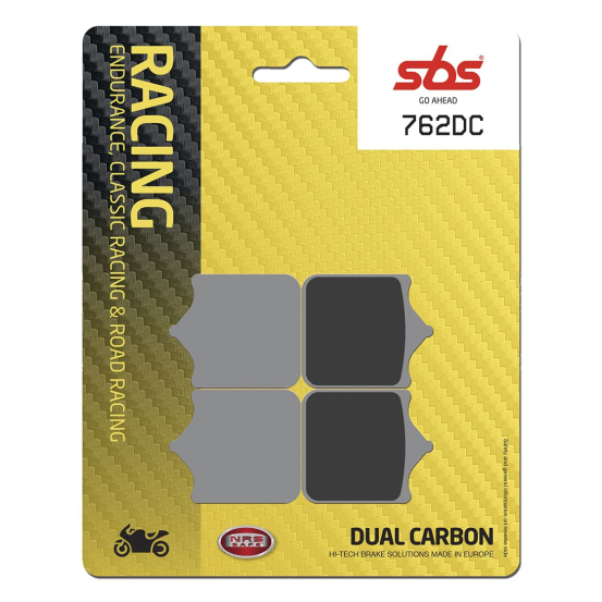 Plaquettes de frein Dual Carbone SBS - 762DC