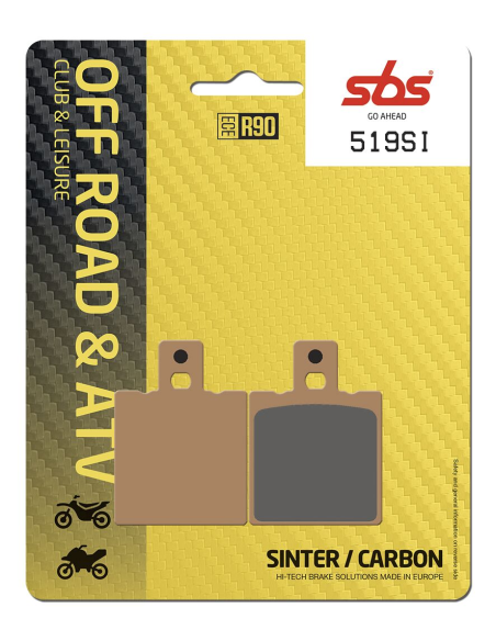 Plaquettes de frein Sinter SBS - 519SI