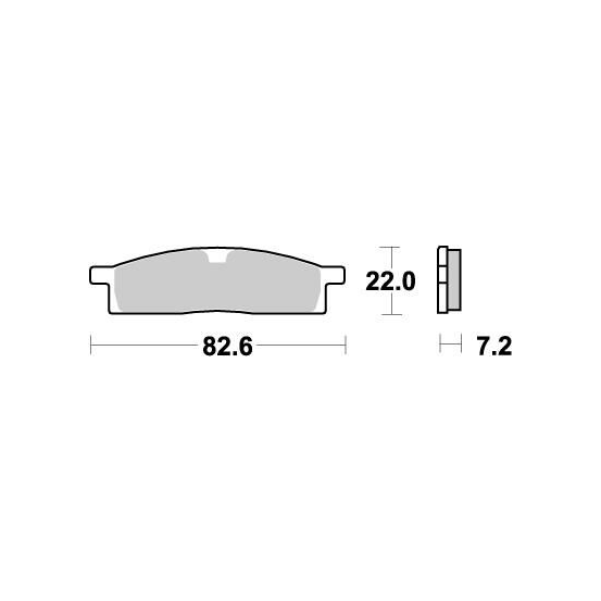Plaquettes de frein MOTO MASTER métal fritté 091221 Nitro