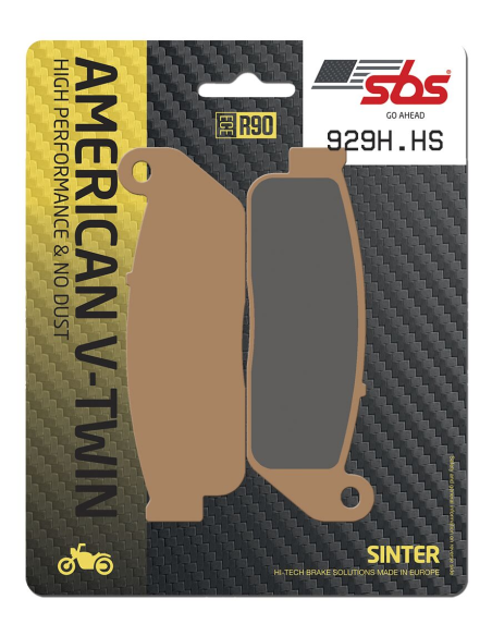Plaquettes de frein Evo Sinter SBS - 929H.HS