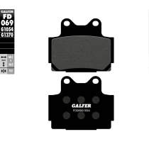 Plaquettes de frein GALFER -G1054 ORGANIQUE SEMI METAL FD069