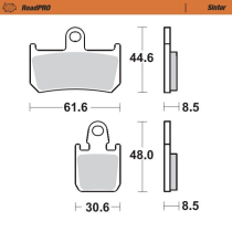 Plaquettes de frein MOTO MASTER métal fritté 406901 Road Pro Sinter