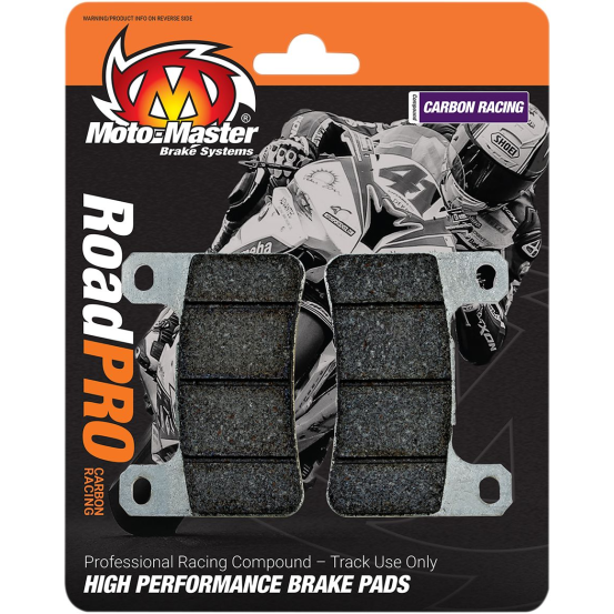 Plaquettes de frein MOTO MASTER 408006 Road Pro Carbone racing