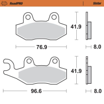 Plaquettes de frein MOTO MASTER métal fritté 401303 Road Pro Scooter