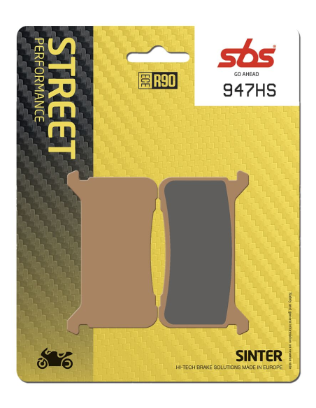 Plaquettes de frein Evo Sinter SBS - 947HS