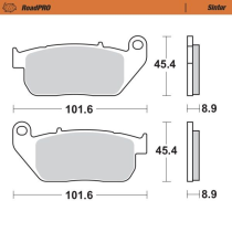Plaquettes de frein MOTO MASTER métal fritté 410401 Road Pro Sinter