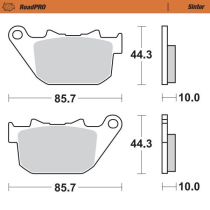 Plaquettes de frein MOTO MASTER métal fritté 411802 Road Pro Sinter