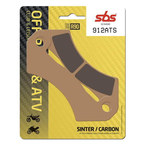 Plaquettes de frein Sinter-Carbone SBS - 912ATS