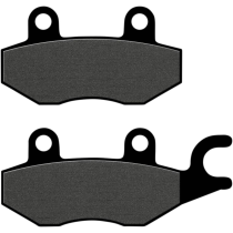 Plaquettes de frein GALFER - G1054 ORGANIQUE SEMI METAL FD117