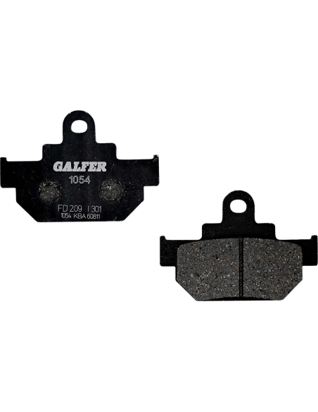 Plaquettes de frein GALFER - G1054 ORGANIQUE SEMI METAL FD209