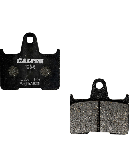 Plaquettes de frein GALFER - G1054 ORGANIQUE SEMI METAL FD267