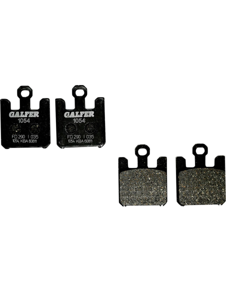Plaquettes de frein GALFER -G1054 ORGANIQUE SEMI METAL FD290