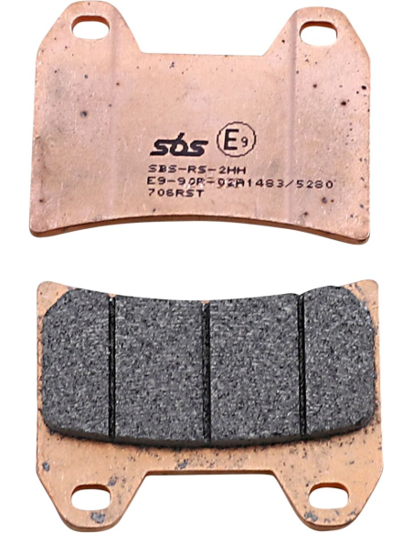 Plaquettes de frein Sinter SBS - 706RST