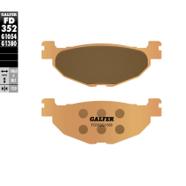 Plaquettes de frein GALFER - G1380 SINTER MAXI SCOOT FD352