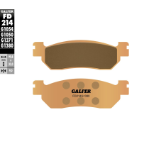 Plaquettes de frein GALFER - G1380 SINTER MAXI SCOOT FD214
