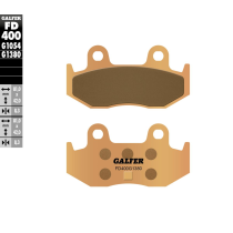 Plaquettes de frein GALFER - G1380 SINTER MAXI SCOOT FD400
