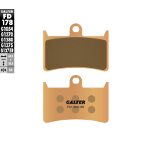 Plaquettes de frein GALFER - G1380 SINTER MAXI SCOOT FD178