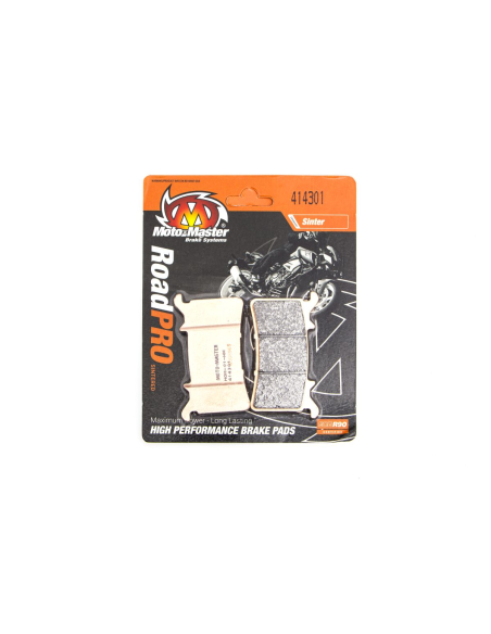 Plaquettes de frein MOTO MASTER métal fritté 414301 Road Pro Sinter