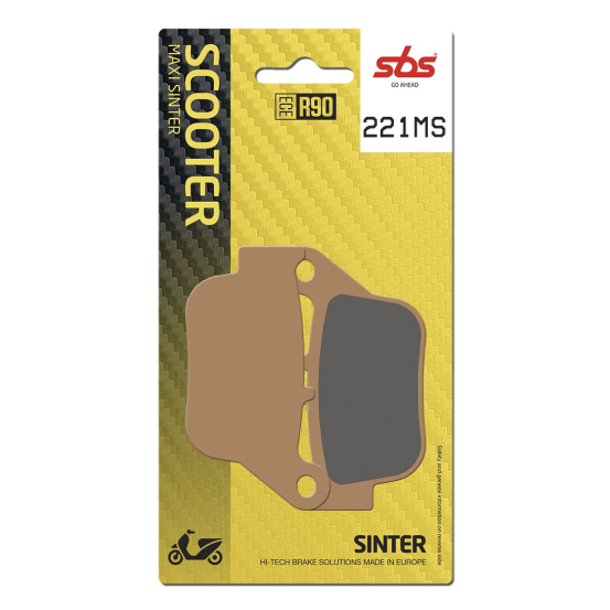 Plaquettes de frein Evo Sinter SBS - 221MS