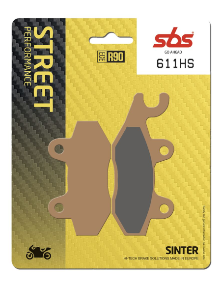 Plaquettes de frein Evo Sinter SBS - 611HS