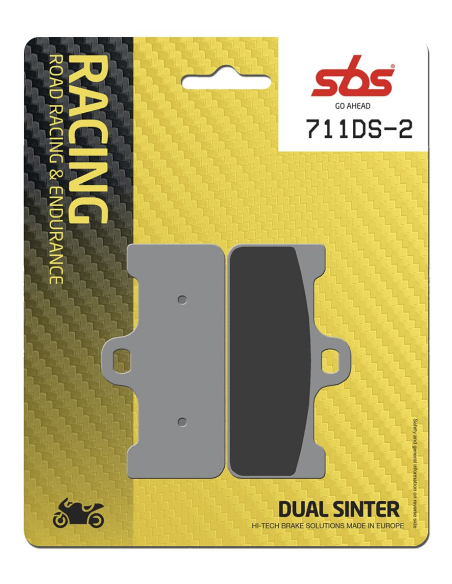 Plaquettes de frein Dual Sinter SBS - 711DS-2