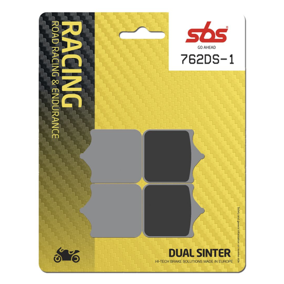 Plaquettes de frein Dual Sinter SBS - 762DS-1