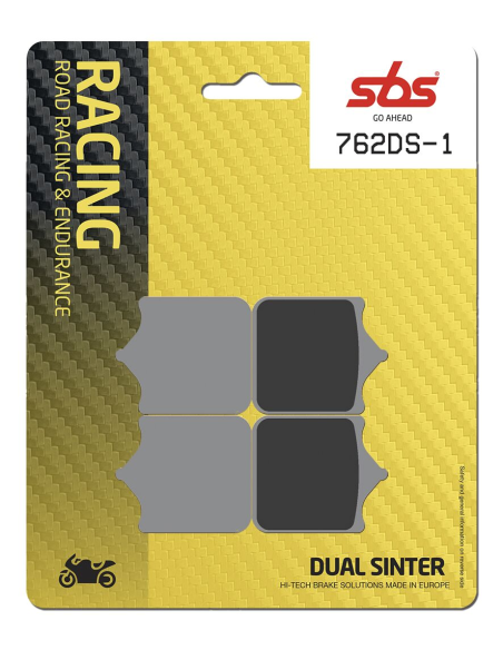Plaquettes de frein Dual Sinter SBS - 762DS-1