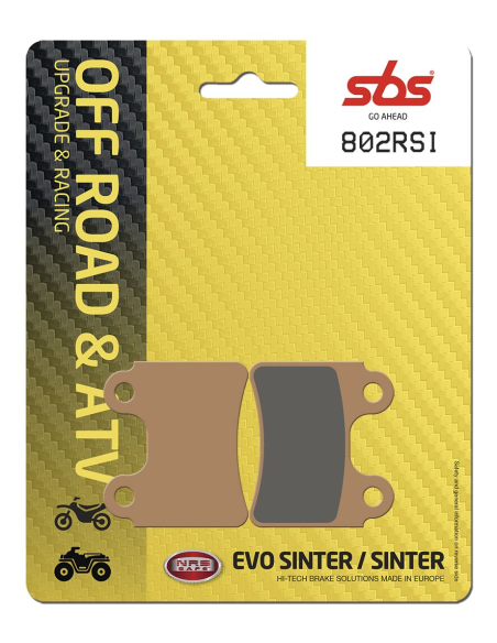 Plaquettes de frein Sinter SBS - 802RSI
