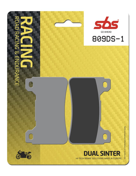 Plaquettes de frein Dual Sinter SBS - 809DS-1
